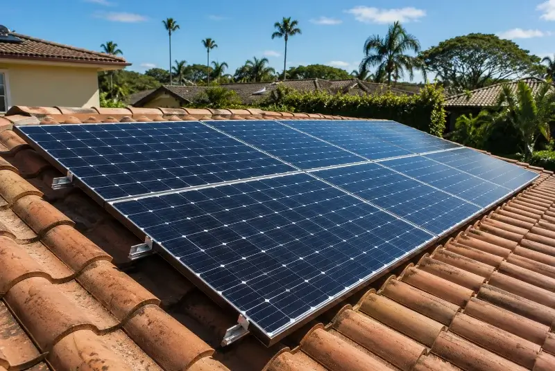 Installation de panneaux solaires à la Motte-Chalancon